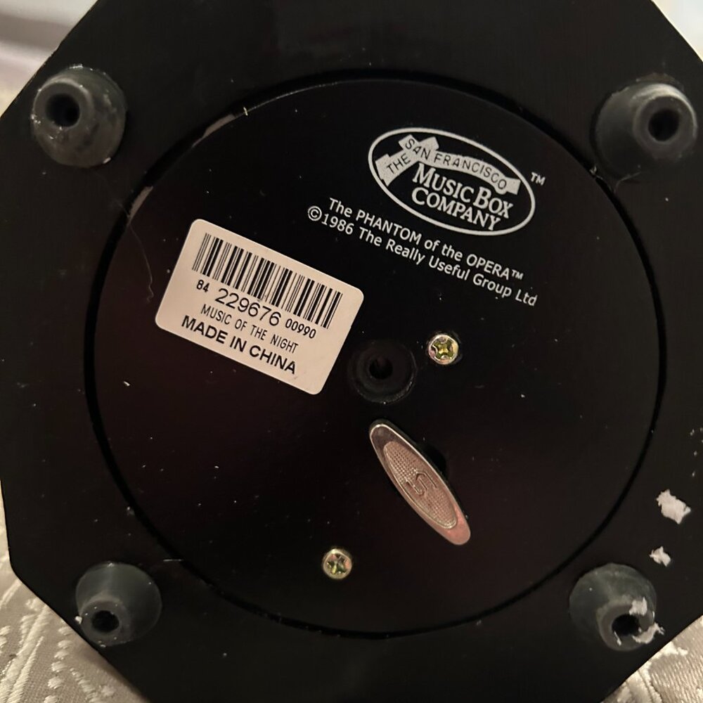 Phantom in Chair Figurine Music Box - Picture 3 of 5